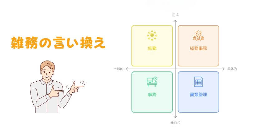 雑務言い換え