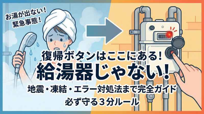 給湯器復帰ボタン